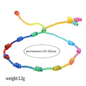 Hot Selling 10 Knotted Strings Catholic Prayer Rosary <b>Bracelet</b> Woven Cross with <b>Ball</b> Shape Religious Gifts - Product Image 5