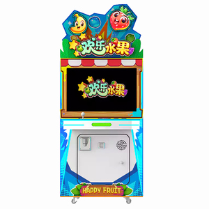 Machine de jeu vidéo multijoueur, dernier design, développement original, mise en scène 3D gratuite pour les entreprises de divertissement, Happy Fruit (5 portes) - Product Image 1