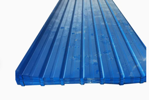 แผ่นเหล็กชุบสังกะสีลูกฟูก4x8 0.2มม. 0.4มม. 0.5มม. แผ่นหลังคาเหล็กลูกฟูกขนาด24เกจแผ่นโลหะ - Product Image 3