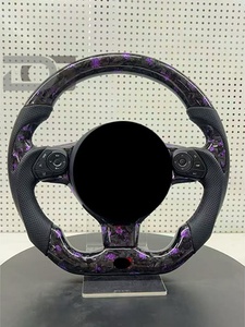 Volante de Fibra de Carbono Modificado para <span class=keywords><strong>Subaru</strong></span> <span class=keywords><strong>WRX</strong></span> <span class=keywords><strong>STI</strong></span> Forester XV Crosstrek <span class=keywords><strong>Impreza</strong></span> Legacy Outback Ascent, Accesorios Interiores - Product Image 1