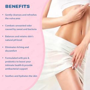Personalizado 150ML Natural Limpeza Probióticos Feminine Wash Gel Previne infecções fúngicas - Product Image 3