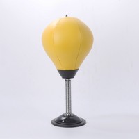 Ballon de réflexe à ventouse pour soulager le stress, base à ventouse, ensemble de mousse à ressort, installation facile, gonflable pour équipement de fitness