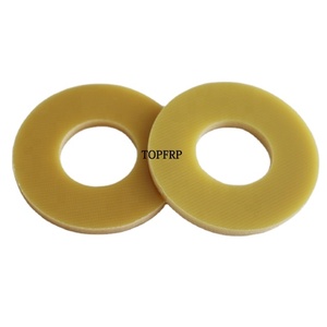 Rondelles isolantes en fibre de verre rondes personnalisées CNC - Product Image 1