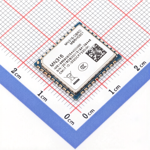 Genuine MN316-DBRD NB-IoT Communication Module, Cat NB1 62.5kbps UL 21.25kbps DL 3.1-4.2V, SMD 18x16mm, in Stock