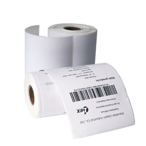 Etiqueta Térmica Directa Impermeable Impresa OEM de 4*6 Pulgadas para Dirección de Envío, Precio Super Bajo, Etiquetas Adhesivas Resistentes a Rasguños, Papel para Etiquetas con 5 Años de Duración L-01 - Product Image 2