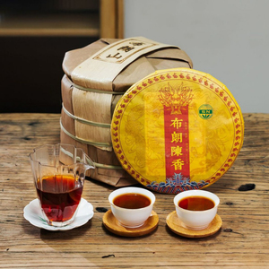 ชาผู่เอ๋อร์บูลังเฉินเซียง ปี 2016 ชาอัดเม็ดสุก 357 กรัม ชาผู่เอ๋อร์โบราณจากยูนนาน ชาคีซีบิง ขายส่ง - Product Image 1