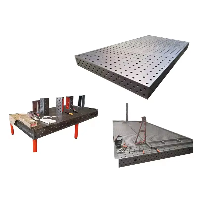 Mesa de solda 3D de ferro fundido de alta qualidade para venda quente de produção de fábrica
