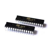 Komponen PC ATMEGA328 Atmega328p Pu ATMEGA328P-PU DIP-28 SHIJI CHAOYUE, Chip IC Penyimpanan