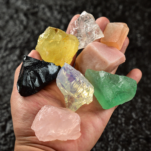 หินคริสตัลธรรมชาติแบบขายส่ง หินอโรมาเธอราพี หินดิฟฟิวเซอร์ วัตถุดิบหินดิบ หินบด หินแร่ตัวอย่าง - Product Image 3