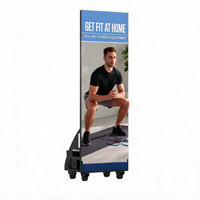 Écran d'affichage numérique vertical 640x1920mm P1.53 P2 P2.5 P3.076 P4 pour showroom et magasin, fourni directement par l'usine