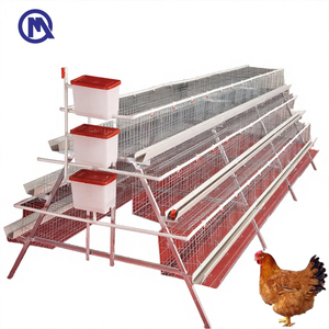 GREAT FARM Hot Sale Steel Chicken Coops Hen House for <strong>Building</strong> Automatic Layer &amp; Battery <strong>Cages</strong> Used &amp; New Condition - Product Image 1