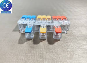 Клеммные колодки серии 221, от 3 до 9 контактов, быстрозажимные соединители с рычагами, клеммы для проводов 221-6139 (тип Y) - Product Image 4