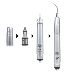 Máquina de limpieza dental neumática de 2/4 orificios con turbina de bajo ruido para limpieza de dientes, equipo certificado CE - Product Image 4