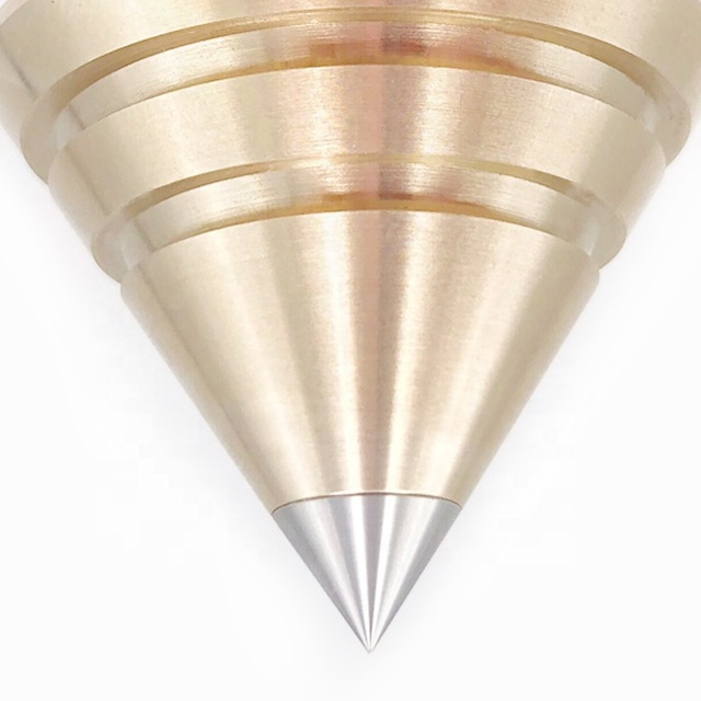 Custom Metal Parts Machining CNC Turning Speaker Cone Feet Isolation Spikes