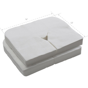 Coussin de tête jetable pour lit de massage des pieds de salon de beauté, non tissé, doux, respirant, hygiénique, portable - Product Image 4