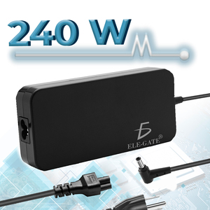 ELE-GATE ที่ชาร์จแล็ปท็อป 240W 20V 12A 6.0 x 3.7 มม. สำหรับ ASUS - Product Image 3