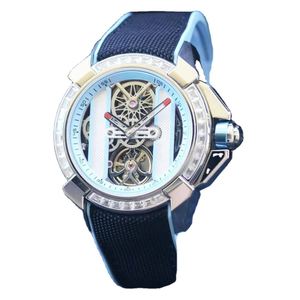 Montre mécanique squelette automatique Collection 2026 avec verre saphir durable et options multicolores - Product Image 4