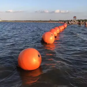 Vicking çapı 500mm PE yüzen top demirleme şamandırası çapa deniz uyarı işaretleyici şamandıralar