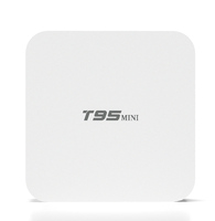 Nouvelle conception, boîte TV Android T95 Mini de couleur blanche, 10.0, 4 Go, 32 Go, Google Chromecast, décodeur Android
