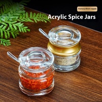 Meilleur nouveau set de pots à épices pour hôtel en mélamine plastique, pour sel, sucre, piment, poivre, compatible lave-vaisselle, écologique, pour cuisine