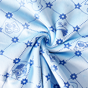 100% Polyester Super Doux Velours Tissu Imprimé Personnalisé Velours En <span class=keywords><strong>Peluche</strong></span> Tissu Pour Vêtements - Product Image 2