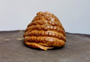 Patrimonio culturale immateriale dell'arte di intaglio del bambù fatto a mano: Rospo dei soldi a tre zampe - Product Image 4