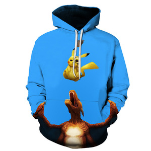 <strong>Pikachu</strong> Umbreon for Go 3D Graphic Anti-Wrinkle Sweatshirt <strong>Hoodie</strong> for Men Women - Product Image 3