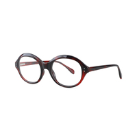 Elegante Montura Óptica Ovalada de Acetato con Aro Completo |   Gafas de lectura de diseño inspiradas en lo vintage, sólidas, transparentes y duraderas