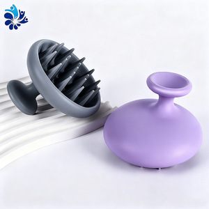 Silicone Shampoo Brush <b>Massage</b> <b>Tool</b> For Scalp Relief Hair Washing Aid - Product Image 1