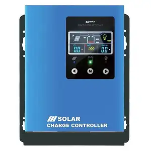 12V 24V 36V 48V Off Grid Mppt Zonne-Energie Lading Auto 30a 40a 50a 60a 80a 100a Lcd Display Controller