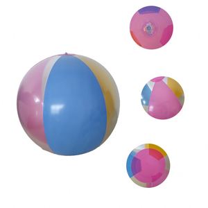 Cross-border PVC Inflatable Beach Ball Translucent Color Ball Outdoor Sports Toy Ball <b>Decoration</b> <b>Balloon</b> Wholesale - Product Image 4