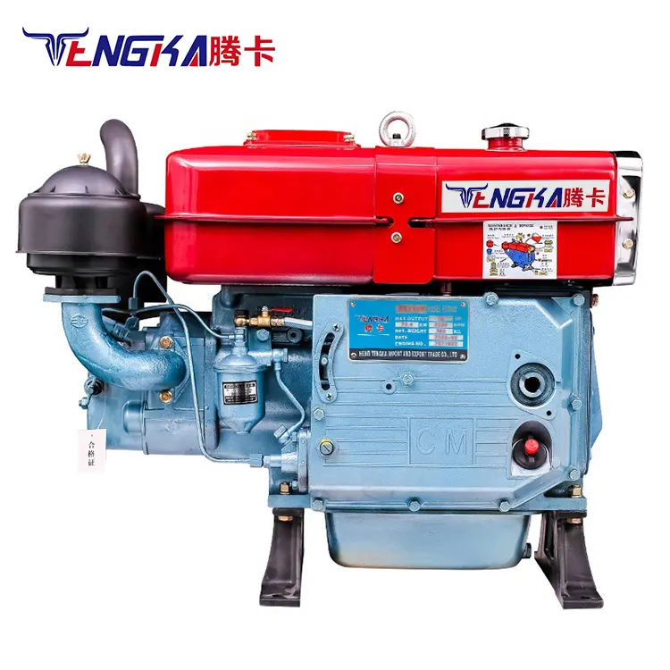 Changchai أحادي اسطوانة يعمل بالماء المبرد محرك ديزل S1100 S1110 S1115 S1125