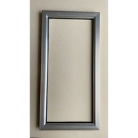 Ventanas de malla de pantalla de aleación de aluminio estándar europeo industrial moderno marcos de ventana pequeña para tornillo de decoración de puerta de garaje
