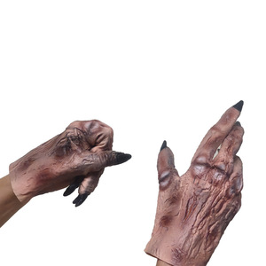 Guante de mano de momia de PVC para adulto, accesorio de disfraz de Halloween, unisex - Product Image 3