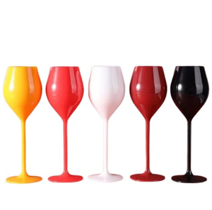 Copa de Vino de Tallo de Policarbonato Colorida, Irrompible, de Plástico, Capacidad de 401-500 ml, para Bodas y Fiestas, Hecha en Vietnam - Product Image 5