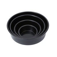 Circulaire cakevorm met ronde bodem, gemaakt van koolstofstaal, antiaanbak bakgereedschap voor cakes.
