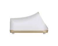Boîtier moulé par injection en plastique ABS pour équipement médical et esthétique, modèle B02, argent, OEM personnalisé