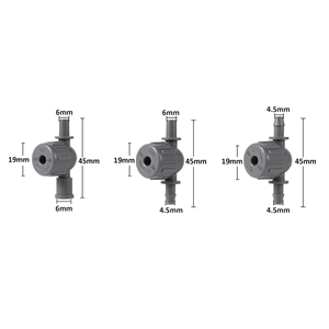 100Pcs 1/4 "Hose Mini Van Vườn Tưới Nước Thủy Lợi Shut Off Điều Khiển 4/7Mm Ống Để 6Mm Waterstope Barbed Miniature Van - Product Image 4