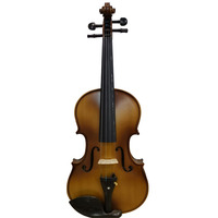 Violon acoustique pour étudiant en bois massif de style baroque, taille standard, avec construction en épicéa et en érable, au meilleur prix