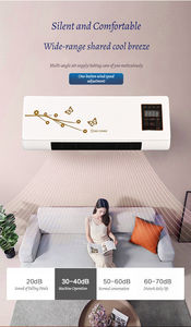 <span class=keywords><strong>Petit</strong></span> radiateur mobile <span class=keywords><strong>mural</strong></span> USB à piles avec télécommande, protection contre la surchauffe PTC, classe d'efficacité énergétique - Product Image 6