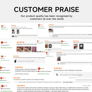 Audífonos X81 Tws con Cancelación de Ruido, Resistentes al Agua, con 6 Horas de Reproducción para Deportes al Aire Libre, con Pantalla Digital - Product Image 6