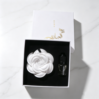Diffuseur d'arômes Finru en pierre, ensemble d'huiles parfumées suspendues, fleur en céramique, désodorisant longue durée pour la maison et le placard, cadeau personnalisé avec logo