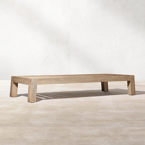 Ensemble de salon de jardin en teck pour villa, canapé d'extérieur modulable, idéal pour hôtel - Vente chaude - Product Image 4