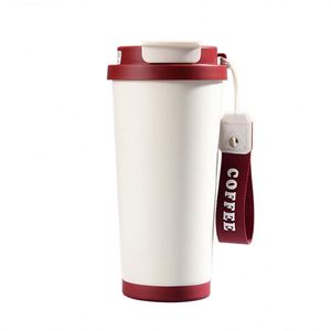 Vaso Térmico de Acero Inoxidable 316 de 510 ml, Elegante, para Café, con Asa, para Uso en Exteriores - Product Image 1