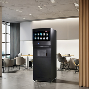 JL500-ESFB7C-P cà phê và trà sữa Máy bán hàng tự động nóng cà phê mát máy bán hàng tự động hỗ trợ đầu đọc thẻ - Product Image 5