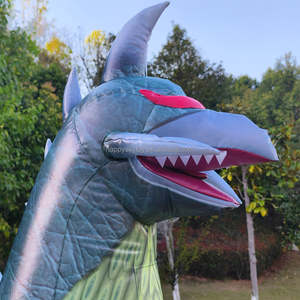 Costume Gonfiabile Realistico di Godzilla, Mascotte Animale Cartoon, Taglia Unisex <span class=keywords><strong>per</strong></span> <span class=keywords><strong>Adulti</strong></span>, <span class=keywords><strong>per</strong></span> <span class=keywords><strong>Feste</strong></span> di Pasqua/Halloween - Product Image 5
