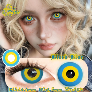 Lalens <span class=keywords><strong>Lentes</strong></span> <span class=keywords><strong>de</strong></span> <span class=keywords><strong>Contacto</strong></span> <span class=keywords><strong>de</strong></span> Color para Cosplay <span class=keywords><strong>de</strong></span> Anime, Accesorios para Miopía, Desechables Semestrales, Elegantes, Venta al por Mayor, con Prescripción - Product Image 3