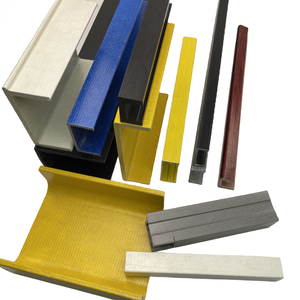 Profil de <span class=keywords><strong>pultrusion</strong></span> Frp anti-corrosion canal C canal en U en plastique extrudé pour échelle d'isolation en fibre de verre - Product Image 3