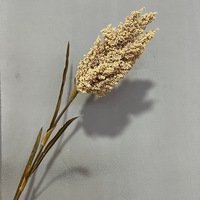 Vente en gros blanc beige brun Astilbe fleur herbe de pampa vintage romantique grande herbe de pampa artificielle pour la décoration de mariage