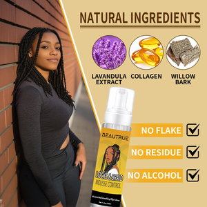 Giữ Mousse bện cho locs xoắn và Bím Tóc không có vảy cao tỏa sáng nhẹ giữ ẩm giải pháp tạo kiểu bọt dễ dàng áp dụng - Product Image 2